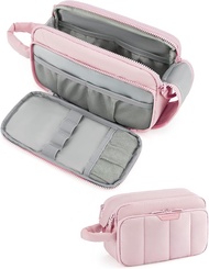BAGSMART กระเป๋าแต่งหน้าTravel Makeup Bag Organizer Travel Toiletry Bag For Women Puffy Make Up Bag