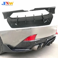 Carbon Fiber Rear Bumper Lip Diffuser Bumper Protector With Splitter for LEXUS IS300 IS350 IS F Spor
