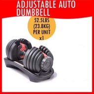 Adjustable Automatic Dumbbell 1pc x 52.5lb (23.8Kg)