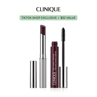 Clinique Black Honey Lip & Eye Bundle - Almost Lipstick Black Honey + High Impact  Black Honey