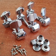 Chrome Guitar Drayer, 6 pcs