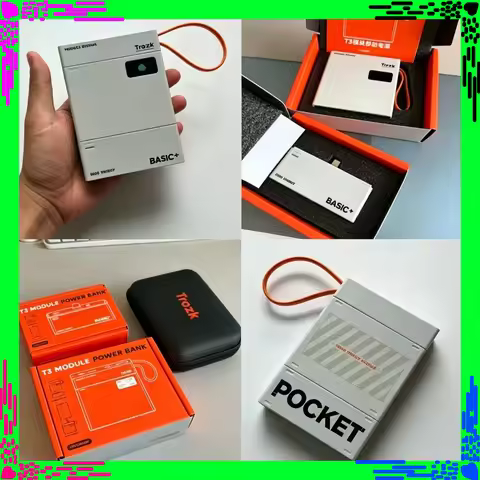 Trozk T3 Modular Power Bank 15000mAh 22.5W Flash Charge 3-in-1 CCC Certified Animated Interactive Co