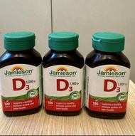 jamieson維他命 d3 x 3樽