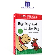 milu Original English Picture Book Big Dog and Little Dog51 Full Color Comic dog man Dav Pilkey Grad