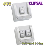 CLIPSAL WS226/2 1G/2G W/P Switch