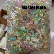manik kerang mix warna tranparan 1pon