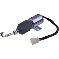 HOLDWELL 12V Engine Fuel Cut Off Stop Solenoid SA-3799-12 compatible with Deutz F3L912W RSV Cummins 