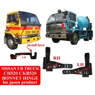 J10S01 NISSAN UD TRUCK CH520 CKB520 BONNET HINGE