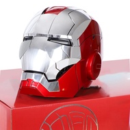 Iron-Man MK 5 Wearable Electronic Helmet: Voice & Remote Controlled, LED Eyes & Sound Effects, Perfe