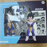 [IN STOCK] Black Hole Toys Dragon Ball SHF SSJ Super Saiyan Battle Suit Battle Damage Vegeta Son Gok