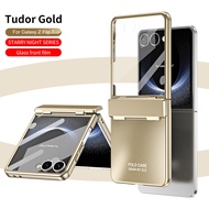 Samsung Galaxy Z Flip7 Case with Hinge ProtectionSlim Thin Shockproof Hard Full-Body Protective Case