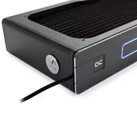 Alphacool Core XT45 Full Copper 5V aRGB LED 240mm Radiator,Black,Water Cooling Radiator Computer Coo