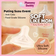 Puting Susu Event Puting Susu Anti Tersedak Botol Susu Puting Lembut Botol Susu Puting Ibu Anti Coli