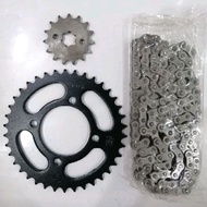 (1 SET)428 SPROCKET SMASH REVO 110 14T 33T 34T 35T 36T 37T 38T RANTAI 428 SPOKET 428 SPROCKET SMASH 