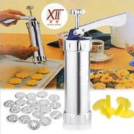 COOKMASTER CM~808 BISCUIT MAKER 10 PCS Stainless Steel BISCUIT Molds
