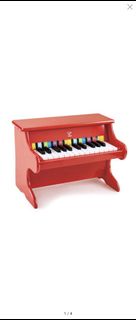 Hape 紅色兒童鋼琴