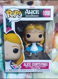 Funko Pop 1058 Disney 迪士尼 Alice 愛麗絲 Curtsying Figure 公仔 擺設 全新正版有盒 (原價$189) Alice in Wonderland 愛麗絲夢遊