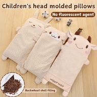Baby Buckwheat Pillow Children Cotton Animal Cartoon Striped Baby Bolster Plush Toy Baby Pillow Anti