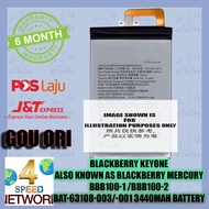 BlackBerry Keyone BB Mercury BBB100-1-2-5 BAT-63108-003-001 TLP034E1 Key 2 3505mAh Battery DTEK70 Ke