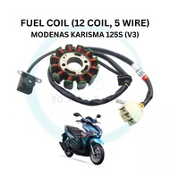MODENAS KARISMA V3 STARTER COIL ASSY 0 STATOR STARTOR MAGNET FIELD FUEL COIL NEW KARISMA 125S 125 S 