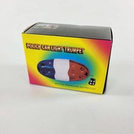 Best Selling Bicycle Headlight Horn 6 LED 4 Sound - JY-325B - Red/Blue SALE