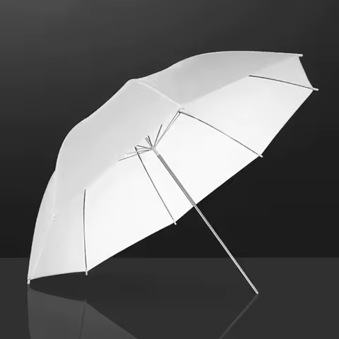 Soft Umbrella 33" 83cm White Translucent for Photo and Video Studio Shooting Photography Light Photo