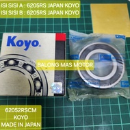 BEARING MOBIL LAKER 62052RSCM KOYO MADE IN JAPAN ( 6205RS JAPAN KOYO / 6205RS JAPAN KOYO ) 1PC