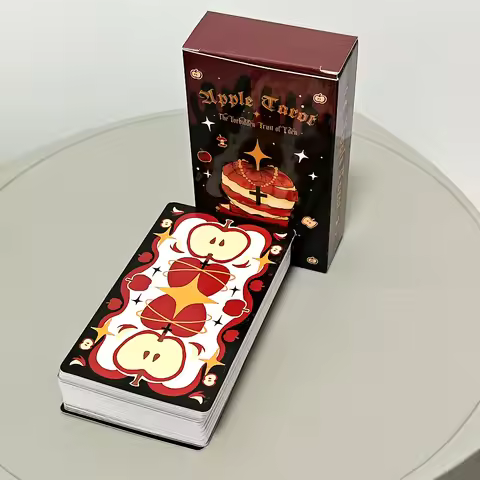 10.3*6cm Apple Tarot Deck 79 Pcs Tarot Cards Out of Curiosity about The Apples In The Garden of Eden