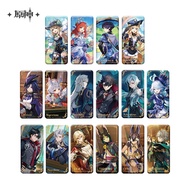 Genshin Impact】 Rectangle Tinplate Badge - Wanderer Fontaine Sumeru Furina Wriothesley Alhaitham【原神】