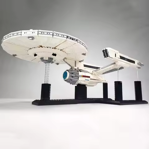 Gobricks MOC Space Treks Enterprise Building Blocks Model USS Enterprise Spaceship Bricks 5032 PCS U