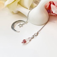 獨家頂級稀有 迷你 超七 金草莓 水晶 超七水晶 靈擺 項鍊 紅超七