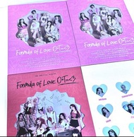 TWICE Formula of Love 淨專連貼紙