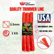 (TRIANGLE) TOKEN GRASS CUTTER NYLON TRIMMER LINE TALI MESIN RUMPUT