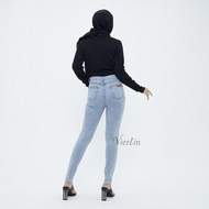 VIERLIN - Jeans 9933 SKINNY JEANS RIPPED | HIGHWAIST JEANS BAGGY JEANS BOYFRIEND JEANS SKINNY JEANS 