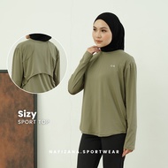 Nafizana - Sizy Sport Top Women's Sports/ Top Gym Pilates Yoga Sportswear Women's Yoga Gymnastics Sp