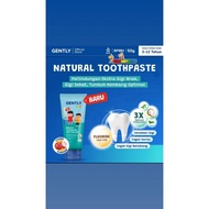 GENTLY Kids natural Toothpaste 50g - Children's Toothpaste with Fluoride 1000ppm