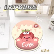 {new product}Mouse Pad Keyboard Support Cartoon Pacha Dog Wristband Pad Good-looking Hand Tray Silic