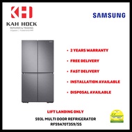 RF59A70T3S9/SS 593L MULTI DOOR REFRIGERATOR - 2 YEARS MANUFACTURER WARRANTY + FREE DEL