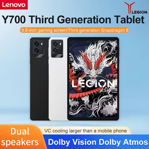 Lenovo Savior Y700 2025 256Gb 512Gb Memory Snapdragon 8 Gen 3 Tb321Fu 8.8inch Lcd Screen 165Hz 6550 