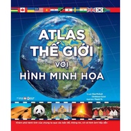 World Atlas with Illustrations