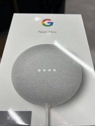 &lt;全新未開封&gt; Google Nest Mini 第二代藍牙喇叭（購自日本）