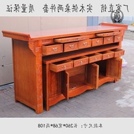 H-Y/ Solid Wood Altar Buddha Table Buddha Shrine Buddha Cabinet Altar God Cabinet Guanyin Support Altar Tribute Table Bu