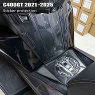 C400GT 2025 Motorcycle Accessories 3D Epoxy Sticker Protection Fuel Tank Pad Sticker for C400 GT C40