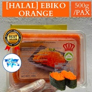 [HALAL][ORANGE] Ebiko 500gram/pack