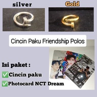 NCT Dream Friendship Ring | NCT Dream Plain Nail Ring With Freebies
