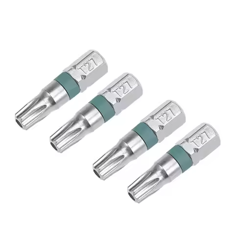 4pcs Hexagon Screwdriver Bit Set 25mm H2.5 H3 T40 T8 T10 T27 TS20 T15 U4 Security Torx Screwdriver B