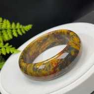 精品 南非彼得石手鐲 56MM 玉化高瓷山水壁畫風 吸引財富能量貴氣