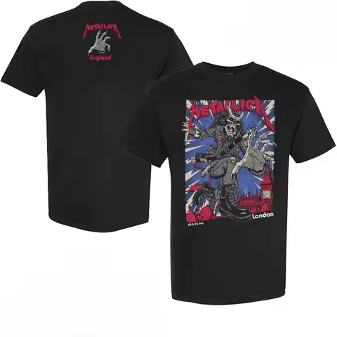 Metallica M72 London July 3-5, 2026 Art T-Shirt