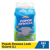 Indomaret diapers adult 7s Leak Guard Large Bag