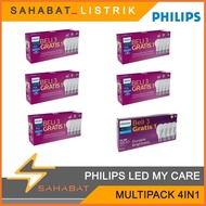 PHILIPS MyCare LED BULB PHILIPS BULB/ PHILIPS LED BULB 4W 6W 8W 10W 12W 14.5W MULTIPACK 4IN1